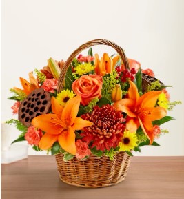 Fall Dream Flower Basket