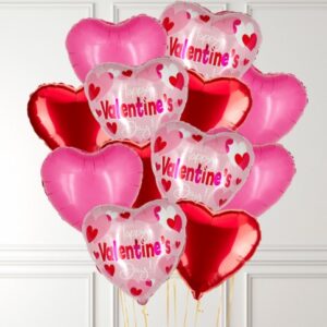 Extra Large Valentine’s Day Balloon Cluster