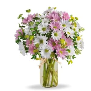 Sweet Blooms in a Mason Jar